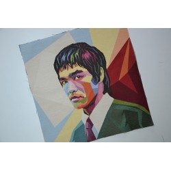 Panel Gobelinowy Bruce Lee